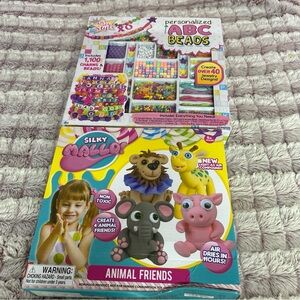 2 Craft Items Silk Mallo Animal Compound& Just My Style Beads
